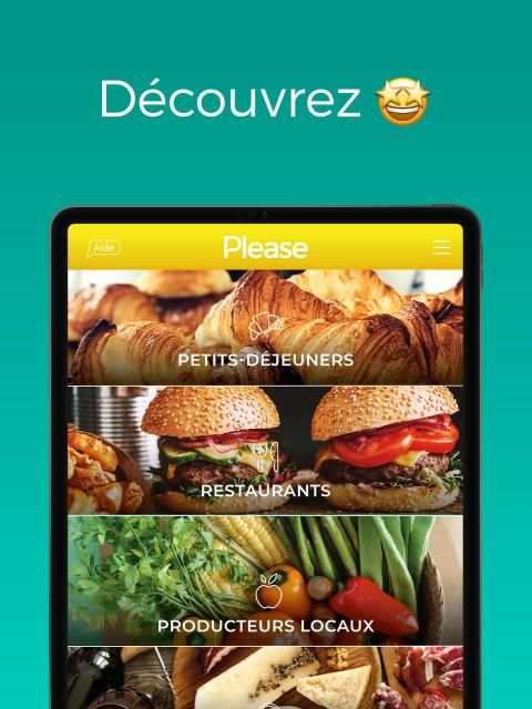 Please - Livraison de restaurants et commerces screenshot 4