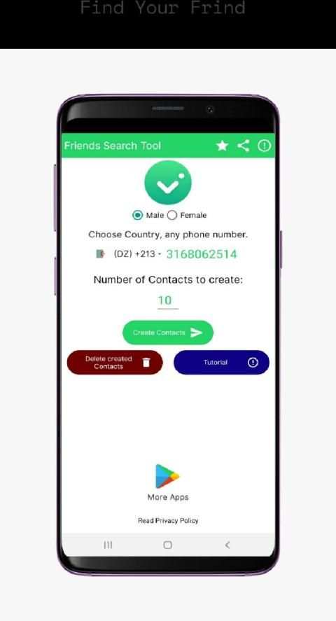 Friend Search Tool Simulator - 2020 screenshot 2