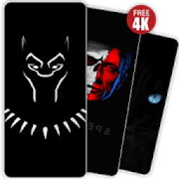 ❣️ Black 4k Wallpapers ♥️ Pure Dark Backgrounds आइकन