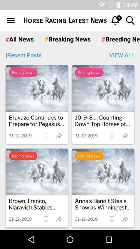 Horse Racing Latest News screenshot 9