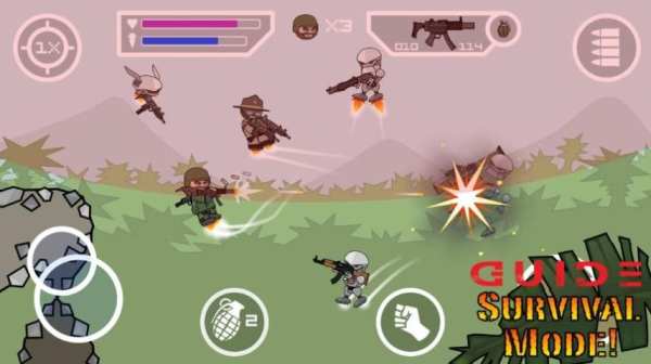 Guide for mini Militia doodle 2k20 स्क्रीनशॉट 2
