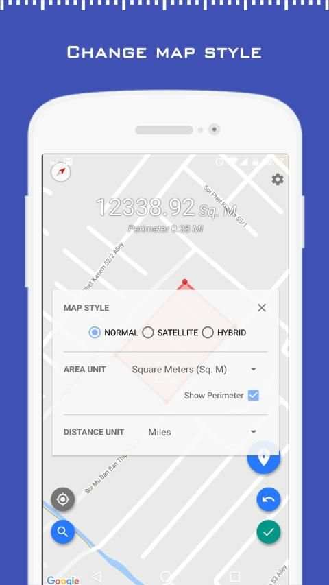 Distance & Area Measure screenshot 5