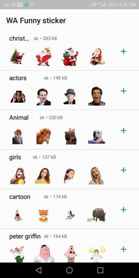 Funny Stickers for whatsapp-WA Stickers App screenshot 7