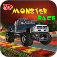 3D Real Monster Truck Race