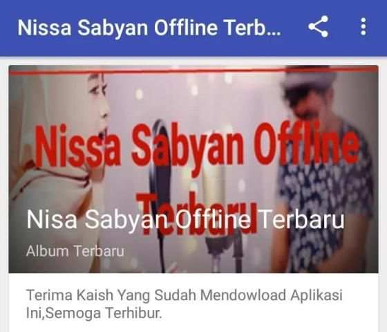 Nissa Sabyan Offline Terbaru screenshot 4