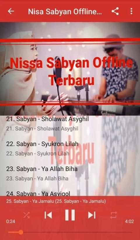 Nissa Sabyan Offline Terbaru screenshot 3