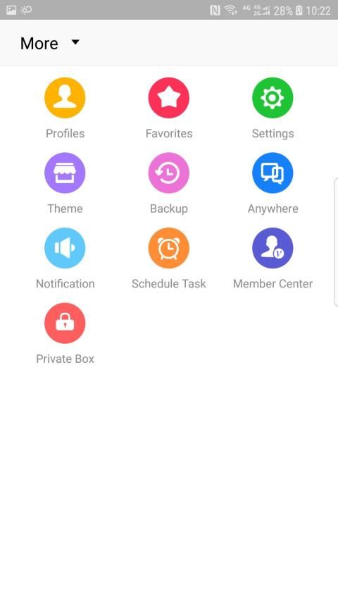 OS 11 style for Handcent Next SMS screenshot 2