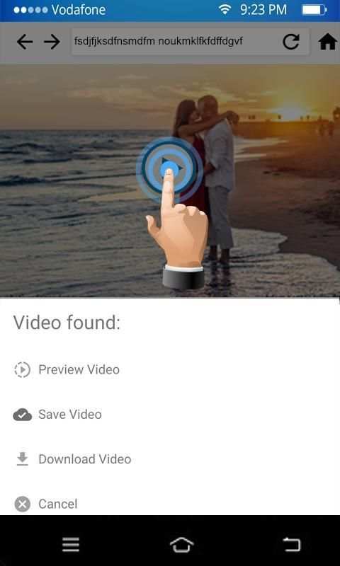 Video Downloader for Facebook स्क्रीनशॉट 1