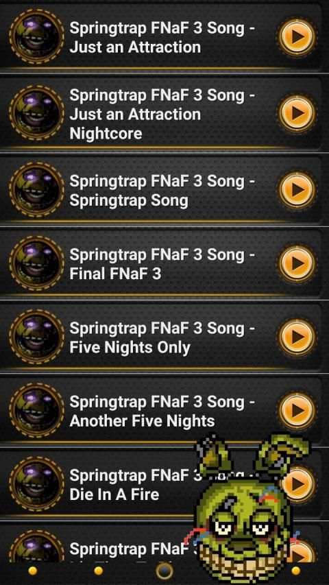 Springtrap Freddy Song Ringtones screenshot 3