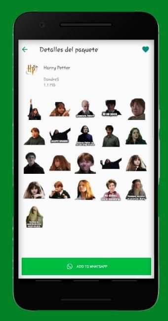 Potter Stickers para WhatsApp स्क्रीनशॉट 3