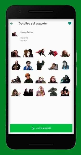 Potter Stickers para WhatsApp स्क्रीनशॉट 2