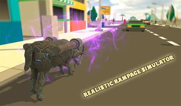 Angry Robot Goat Simulator: Rampage of Europe स्क्रीनशॉट 3