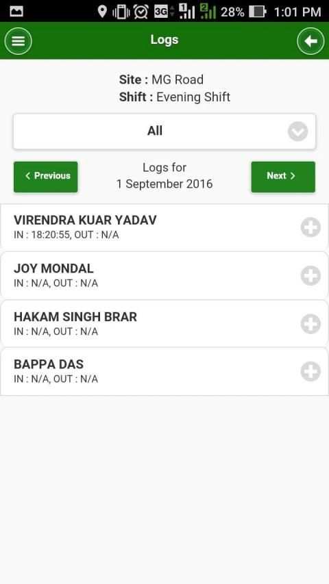 BetterPlace Attendance App स्क्रीनशॉट 3