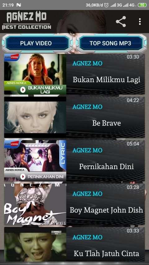 Agnes Mo ~ The Best Video & Music MP3 Offline screenshot 5