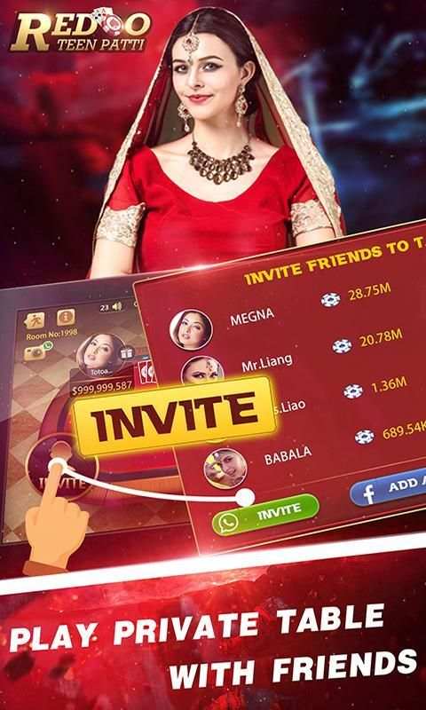 Redoo Teen Patti स्क्रीनशॉट 4