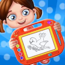 Kids Magic Slate Simulator - Learn To Read & Write