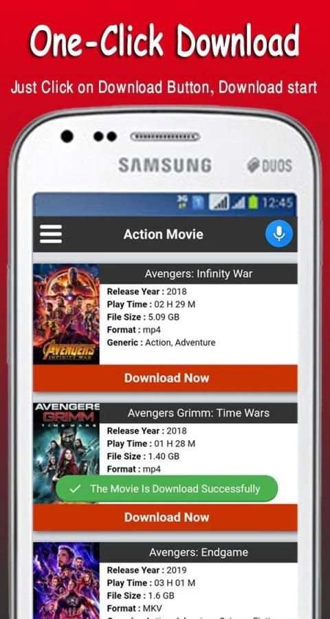 Free Movie - A Faster Free Movie Downloading Apps screenshot 6