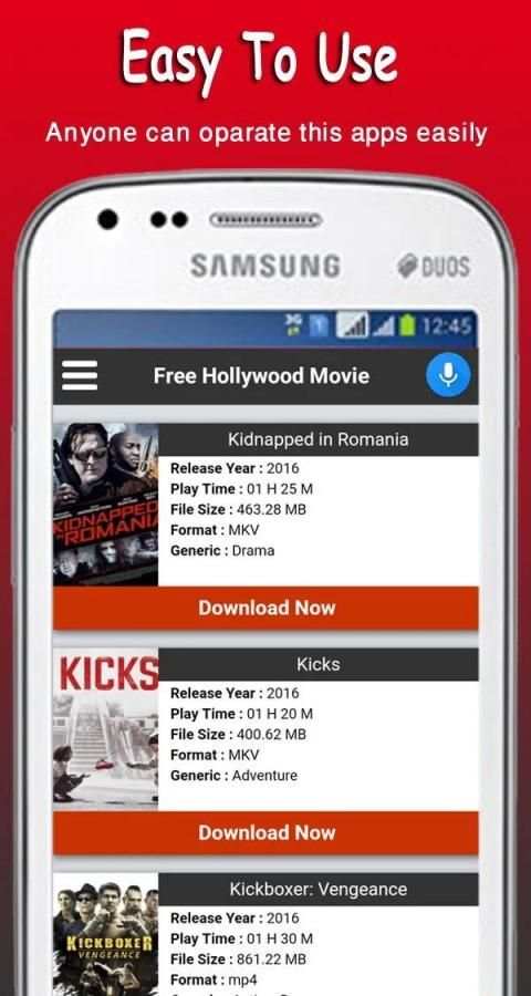 Free Movie - A Faster Free Movie Downloading Apps screenshot 3