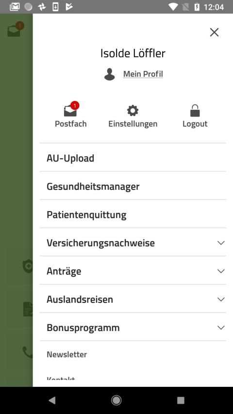 BARMER-App. Alles Wichtige online erledigen. screenshot 9