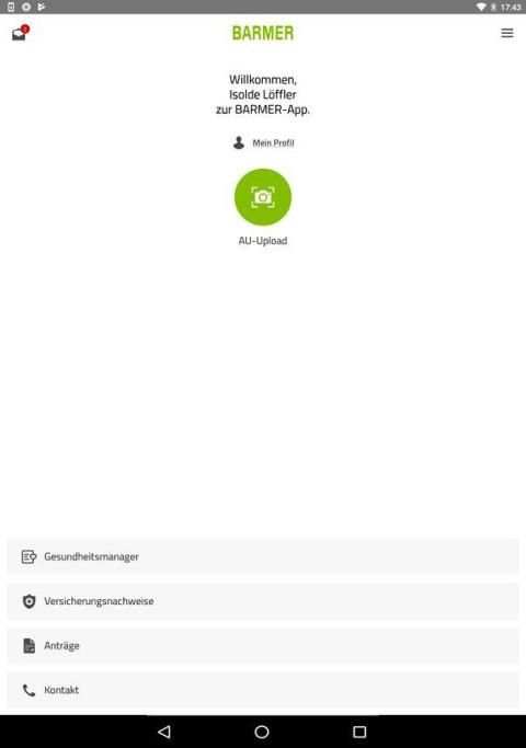 BARMER-App. Alles Wichtige online erledigen. screenshot 5