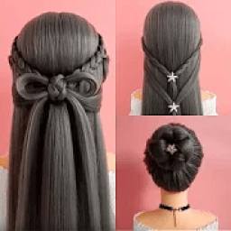 ikon Long Hairstyle - Video Step By Step Offline