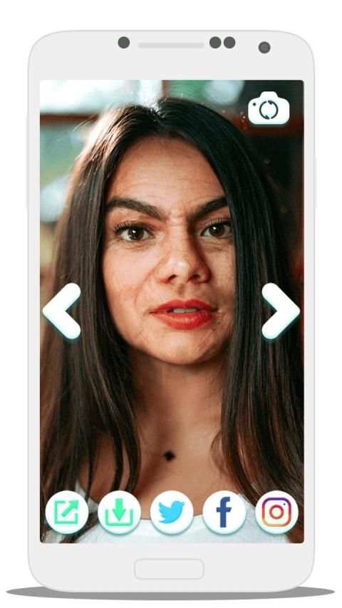 * Old Face Photo Editor Prank * screenshot 3