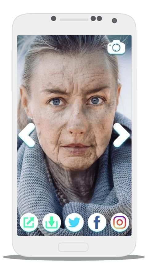 * Old Face Photo Editor Prank * screenshot 6