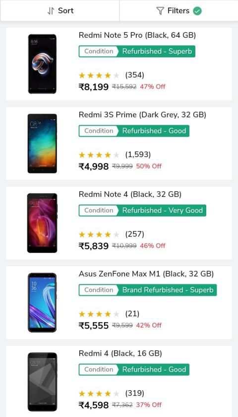 2Gud India Refurbished Shopping app screenshot 1