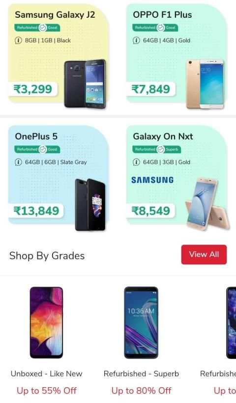 2Gud India Refurbished Shopping app screenshot 2