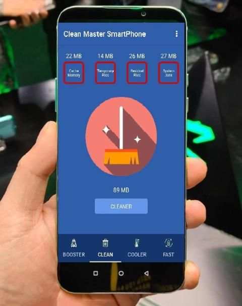 Pendingin Hp - membersihkan sampah screenshot 5
