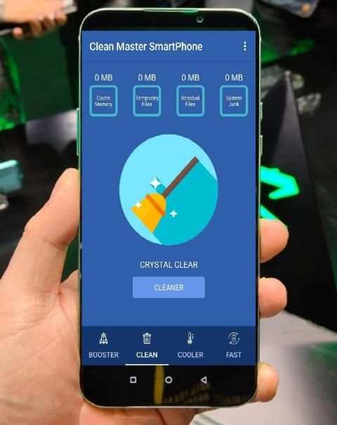 Pendingin Hp - membersihkan sampah screenshot 4