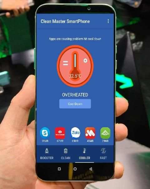 Pendingin Hp - membersihkan sampah screenshot 3