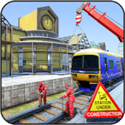 Train Station Virtual Construction Building Games आइकन