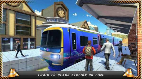 Train Station Virtual Construction Building Games screenshot 4