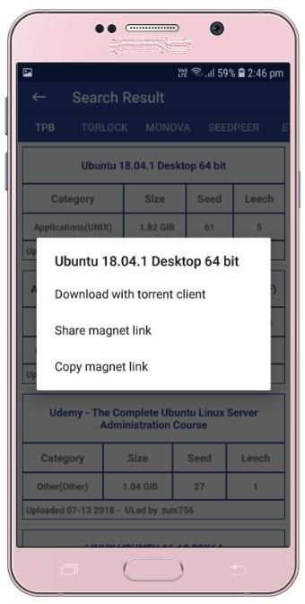 Torrent Search Engine 2 تصوير الشاشة