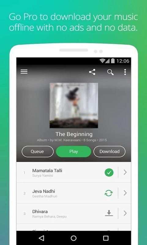 Saavn Music: HD Music & Radio Info screenshot 3
