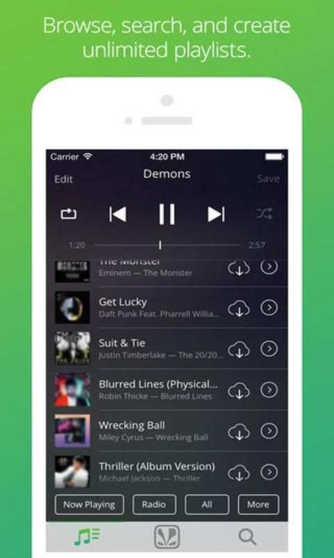 Saavn Music: HD Music & Radio Info screenshot 2