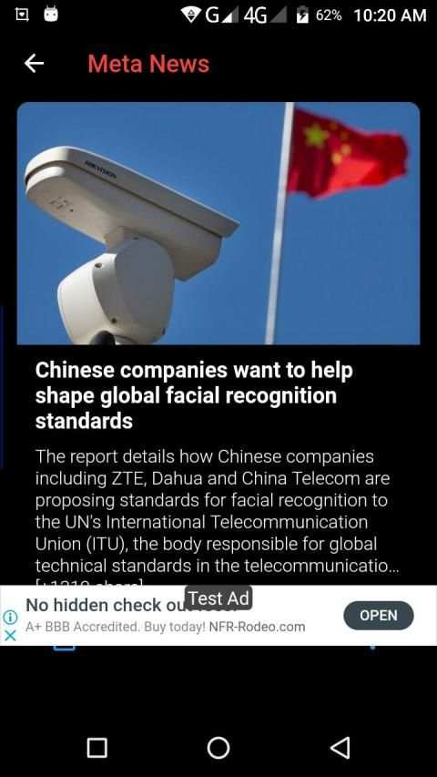 Meta News screenshot 1