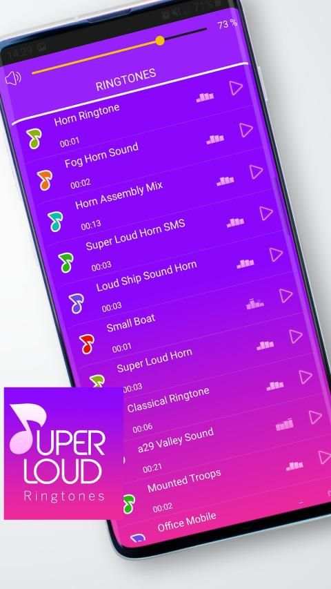 Loudest Ringtones Ever screenshot 1
