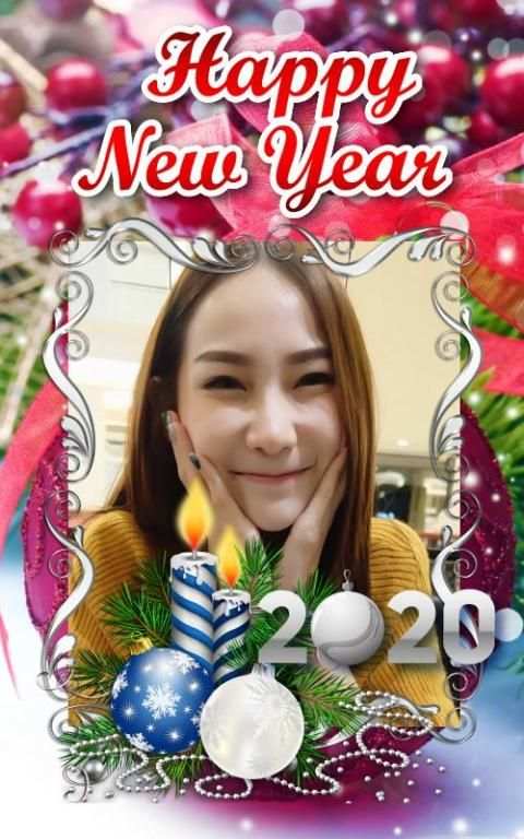 Happy New Year Photo Frame2020 screenshot 1