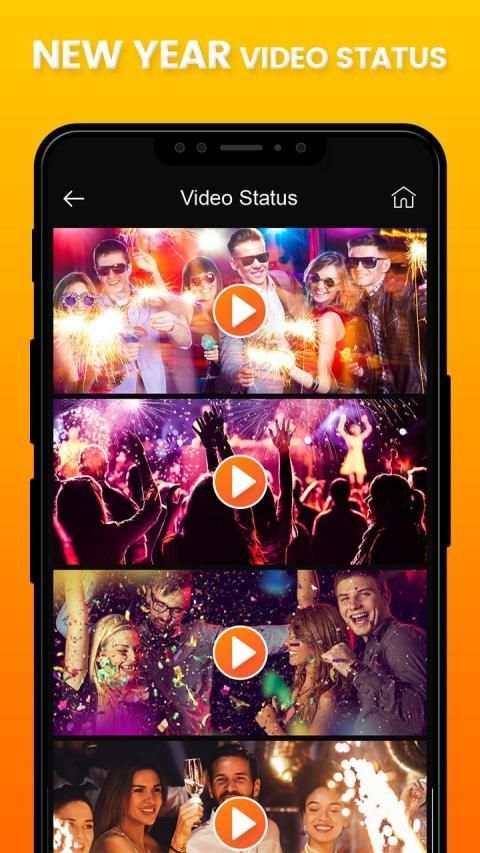 New Year video status 2020 - Happy New Year Status स्क्रीनशॉट 4