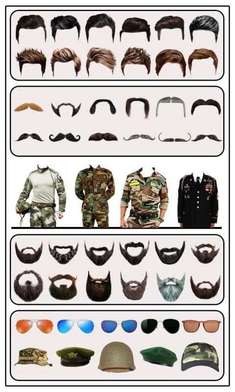 Man Army Suit Photo Editor screenshot 7