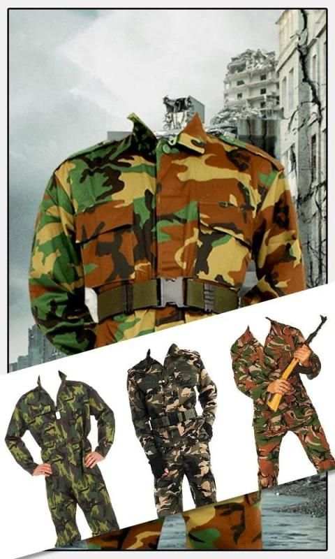 Man Army Suit Photo Editor screenshot 5