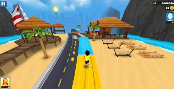 Ryan Bus Runner - City Edition screenshot 2