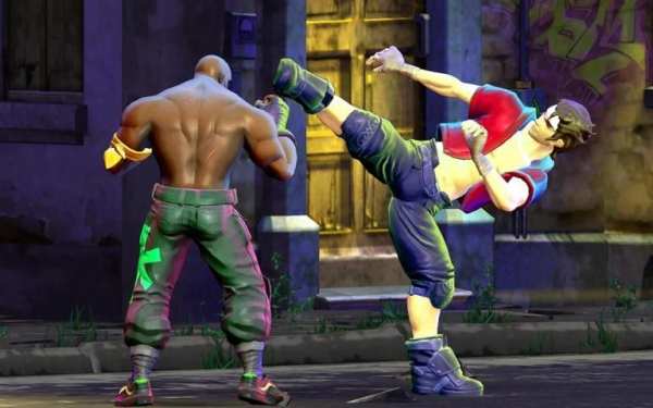 kung fu games - fighting games : street fighter स्क्रीनशॉट 1