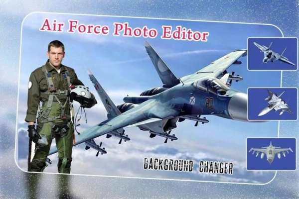 Air Force Photo Editor स्क्रीनशॉट 3