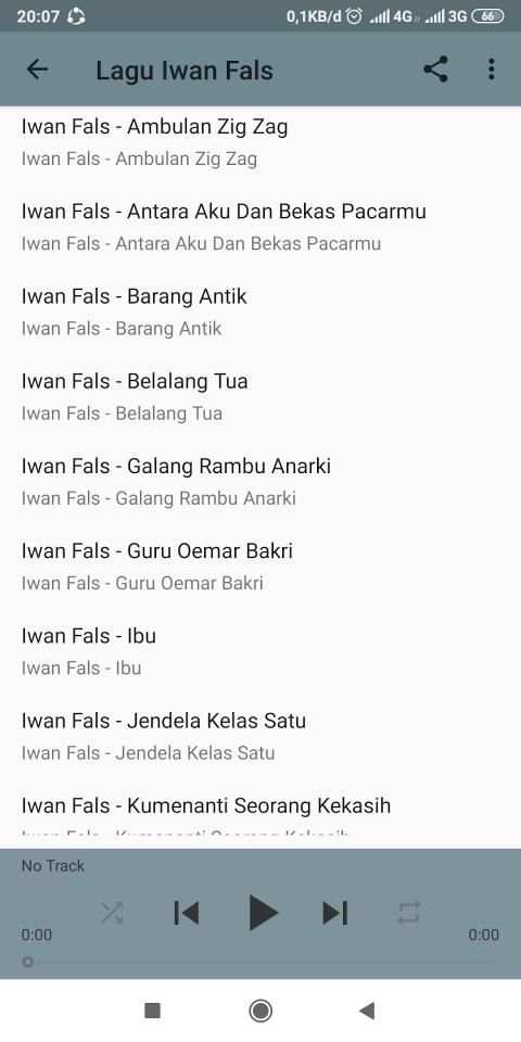 Lagu Iwan Fals MP3 Offline screenshot 3