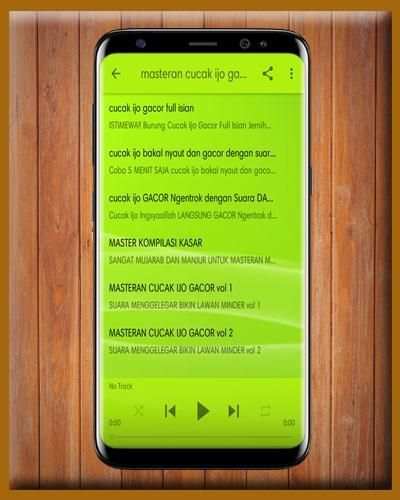 Masteran Cucak Ijo Full Isian 2 تصوير الشاشة