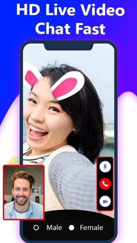 OnlyTalk Free Video Calls, Video Chat Hd Beauty screenshot 1