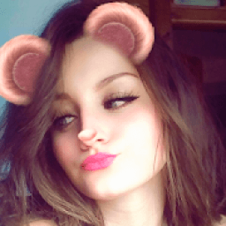 ikon Bunny &amp; Rabit Face camera - Motion Stickers